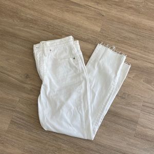 MADEWELL WHITE JEANS